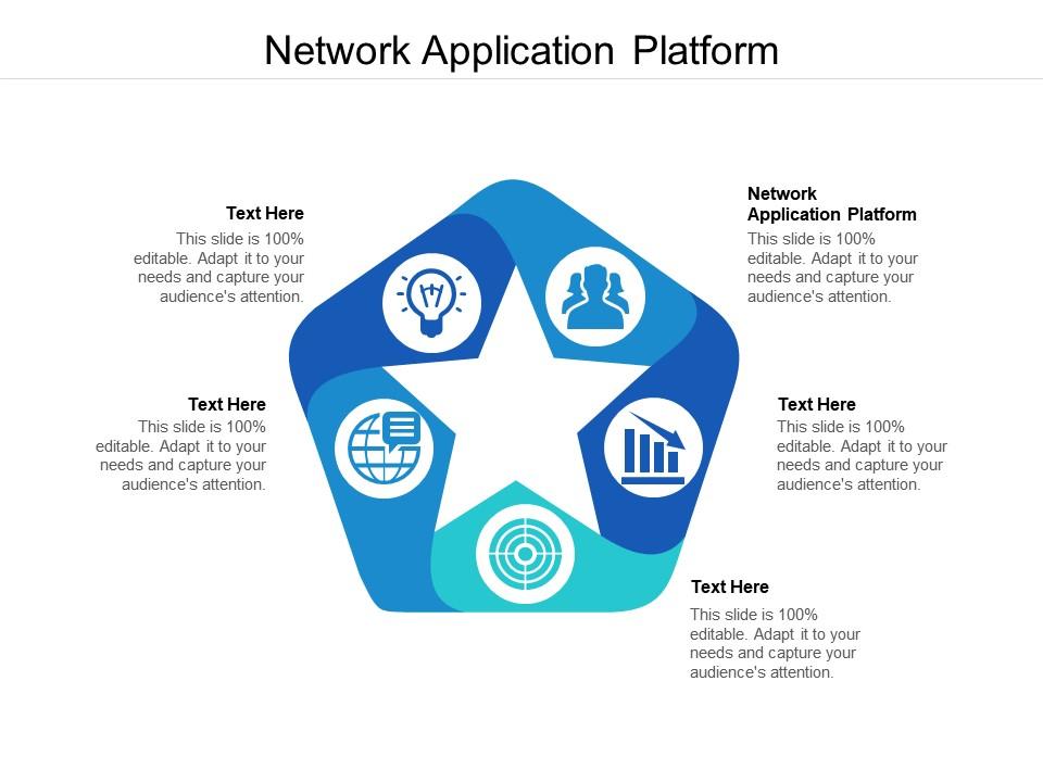 Network application platform ppt powerpoint presentation icon influencers cpb Slide01
