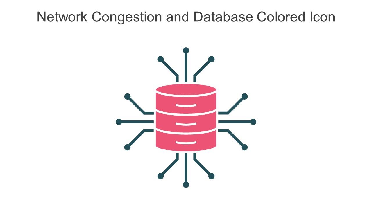 Network Congestion And Database Colored Icon In Powerpoint Pptx Png And Editable Eps Format Slide01