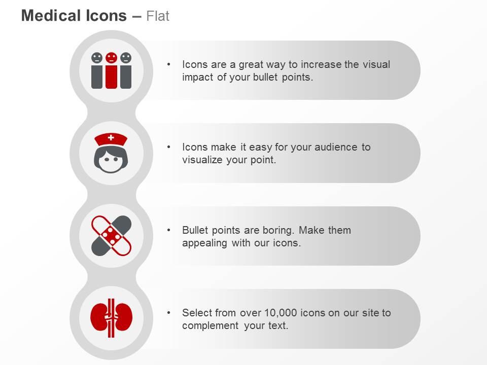 Nurse bandage team uro health ppt icons graphics Slide01