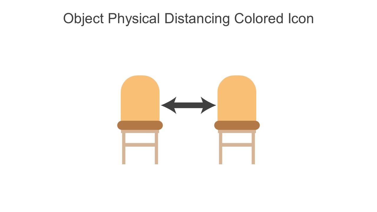 Object Physical Distancing Colored Icon In Powerpoint Pptx Png And Editable Eps Format Slide01
