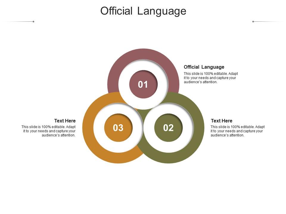 Official language ppt powerpoint presentation icon background designs cpb Slide01