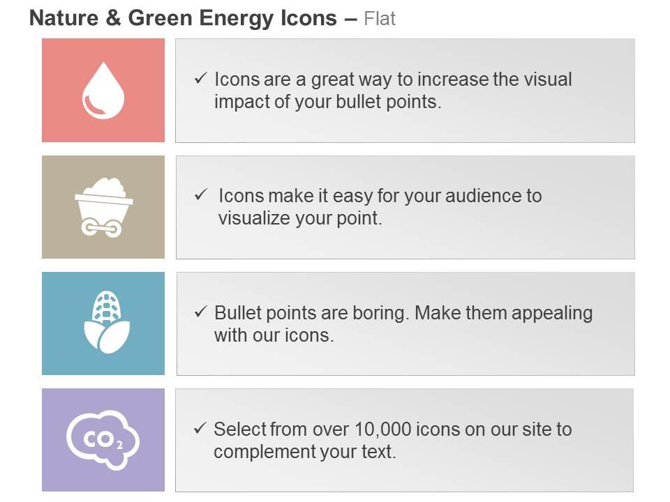 Oil coal bio energy gas energy ppt icons graphics Slide01