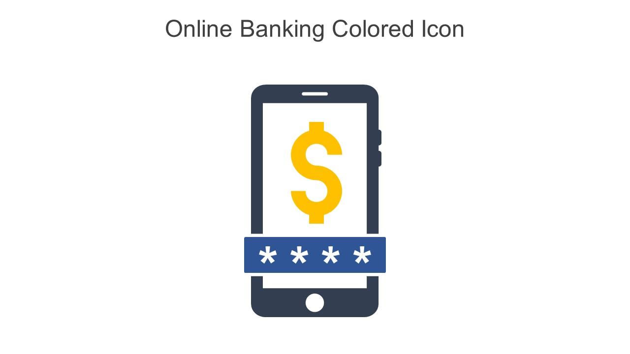 Online Banking Colored Icon In Powerpoint Pptx Png And Editable Eps Format Slide01