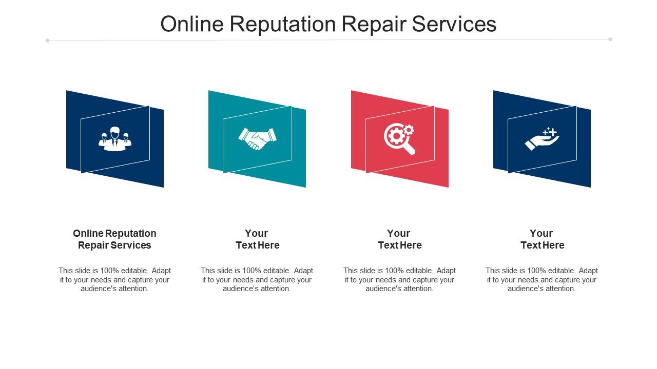Online reputation repair services ppt powerpoint presentation icon format cpb Slide01