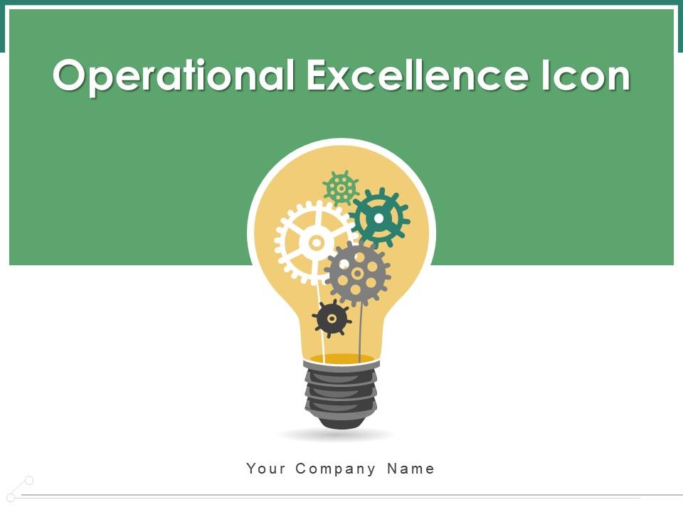 Operational Excellence Icon Successfully Business Revenue Management Leadership Slide01