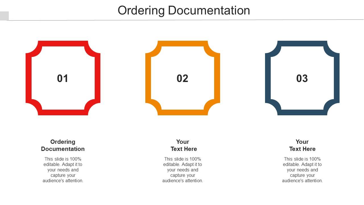 Ordering Documentation Ppt Powerpoint Presentation Icon Graphic Images Cpb Slide01