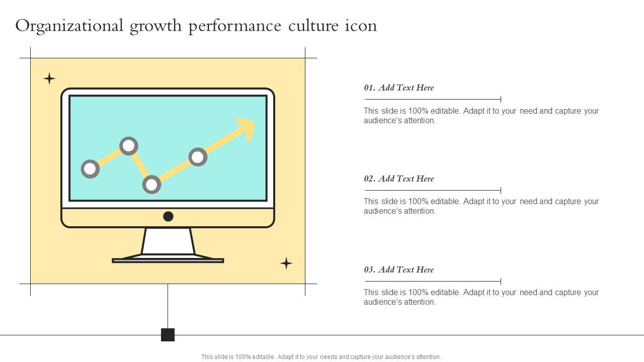 Organizational Growth Performance Culture Icon Slide01