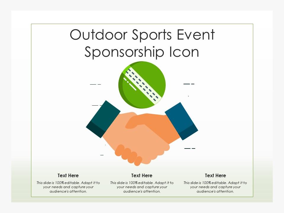 Outdoor sports event sponsorship icon Slide01