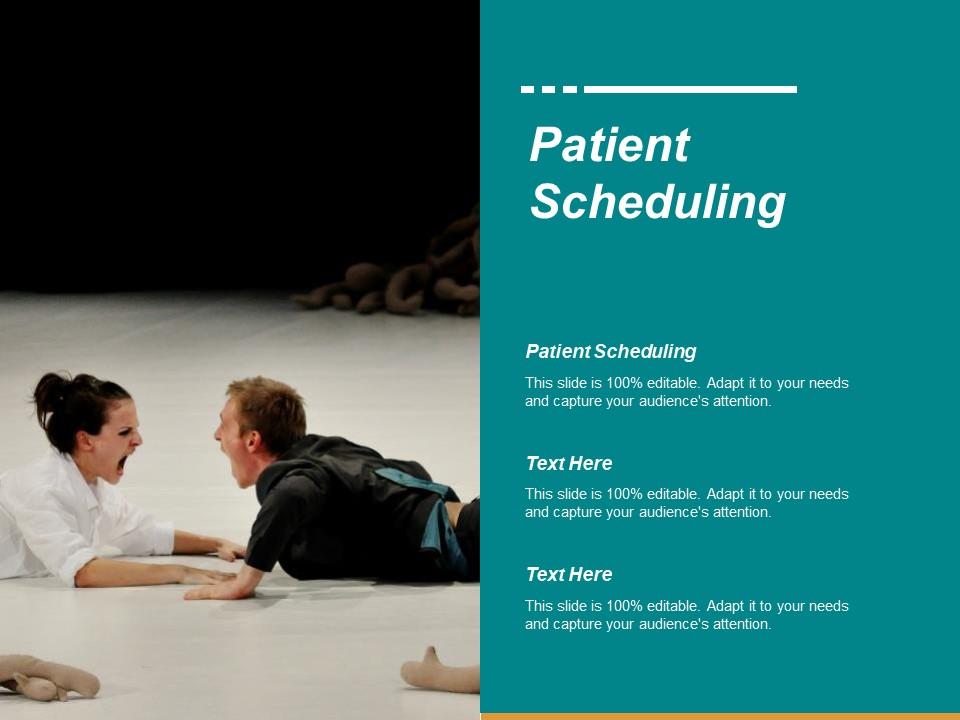 Patient scheduling ppt powerpoint presentation icon good cpb Slide01