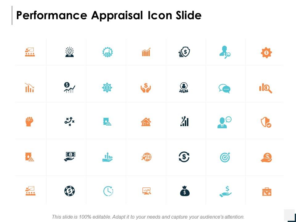Performance appraisal icon slide gear technology c354 ppt powerpoint presentation icon example Slide01