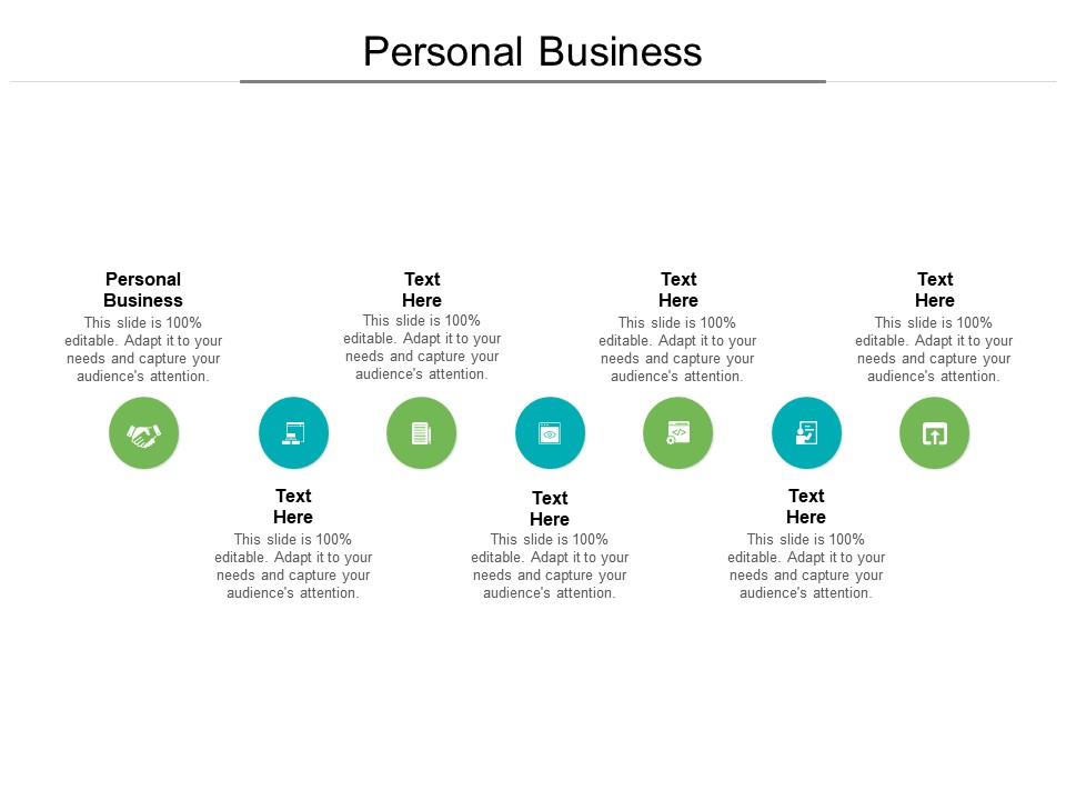 Personal business ppt powerpoint presentation icon professional cpb Slide01