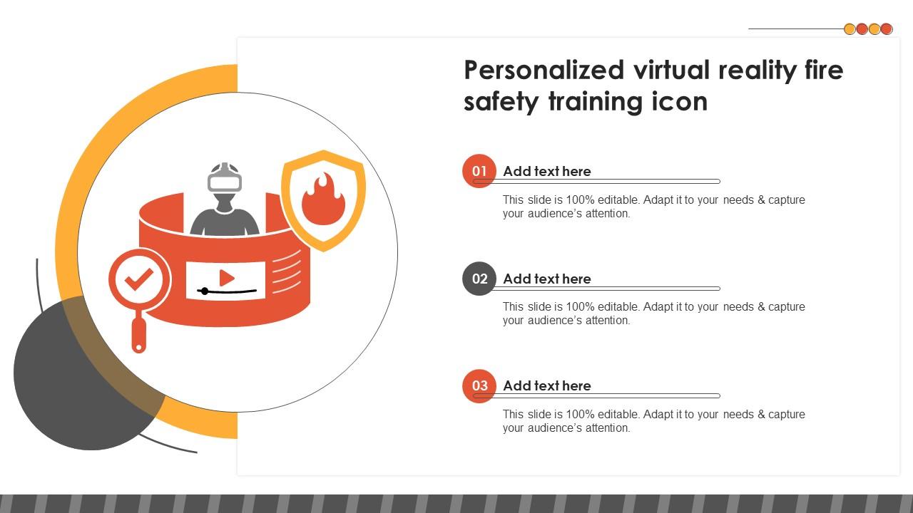 Personalized Virtual Reality Fire Safety Training Icon