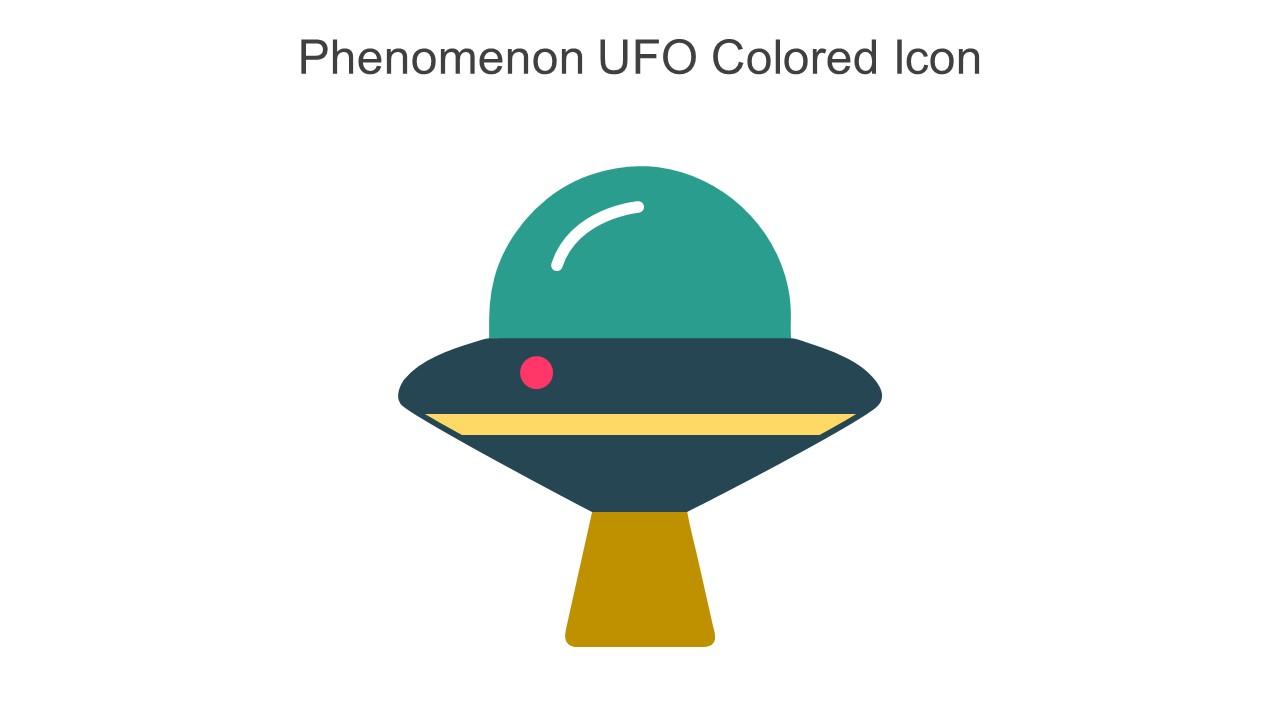 Phenomenon UFO Colored Icon In Powerpoint Pptx Png And Editable Eps Format