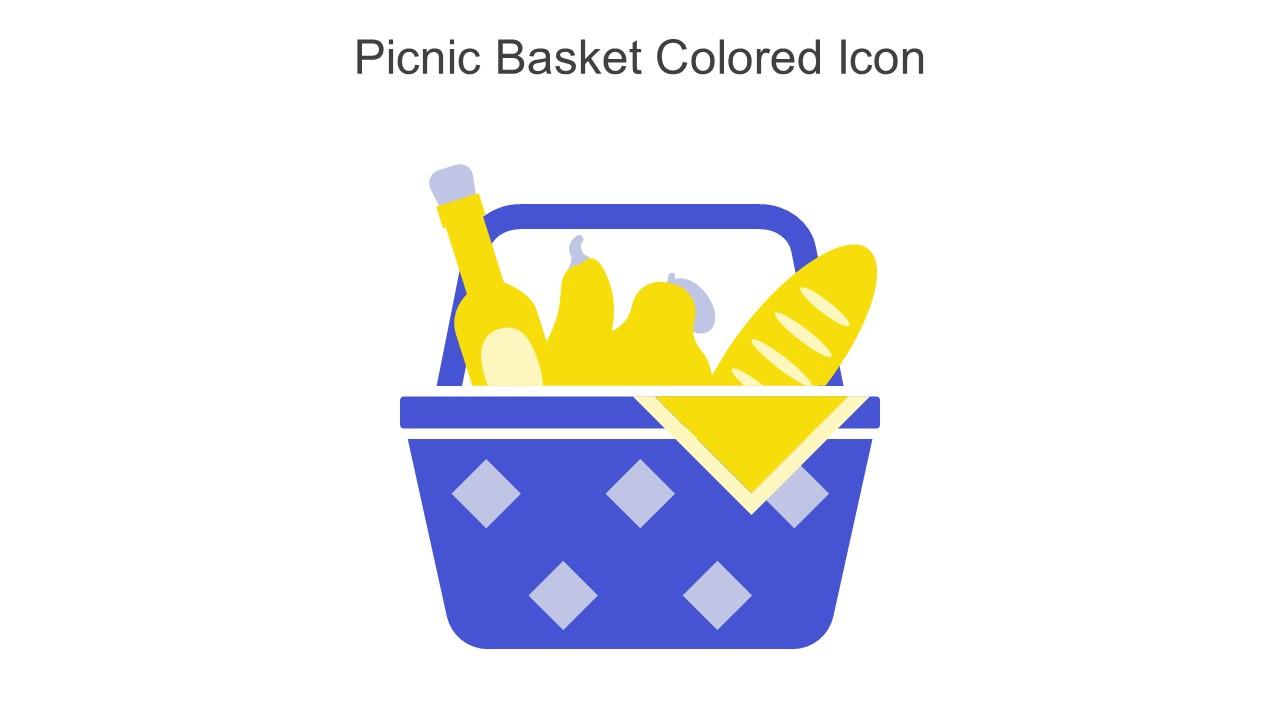 Picnic Basket Colored Icon In Powerpoint Pptx Png And Editable Eps Format Slide01
