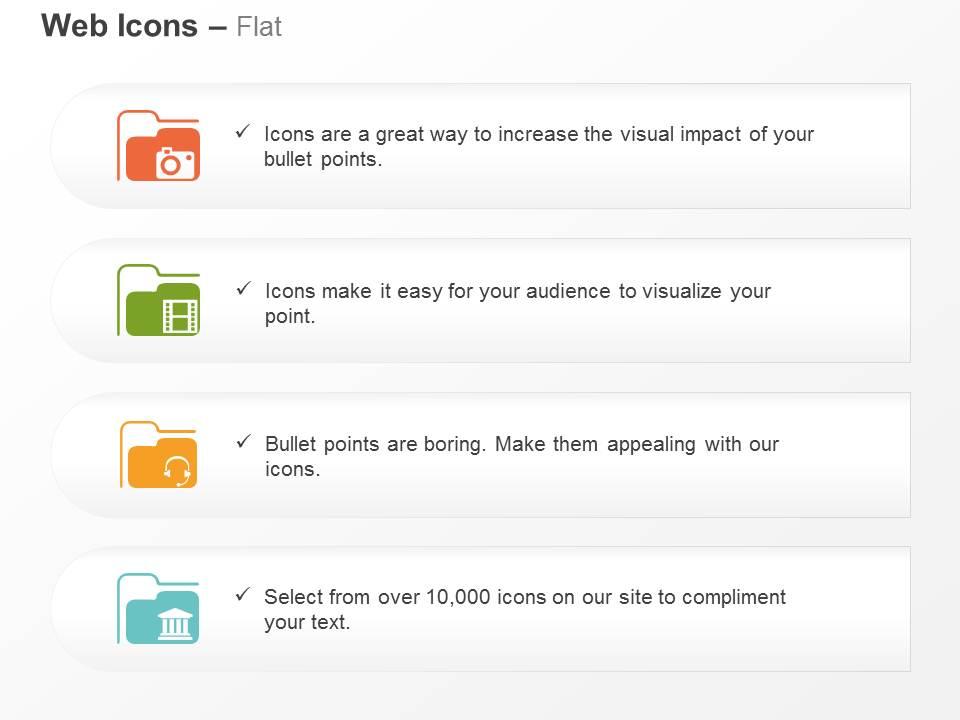 Picture videos library music ppt icons graphics Slide01