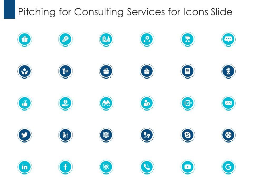 Pitching for consulting services for icons slide ppt ideas slides Slide01