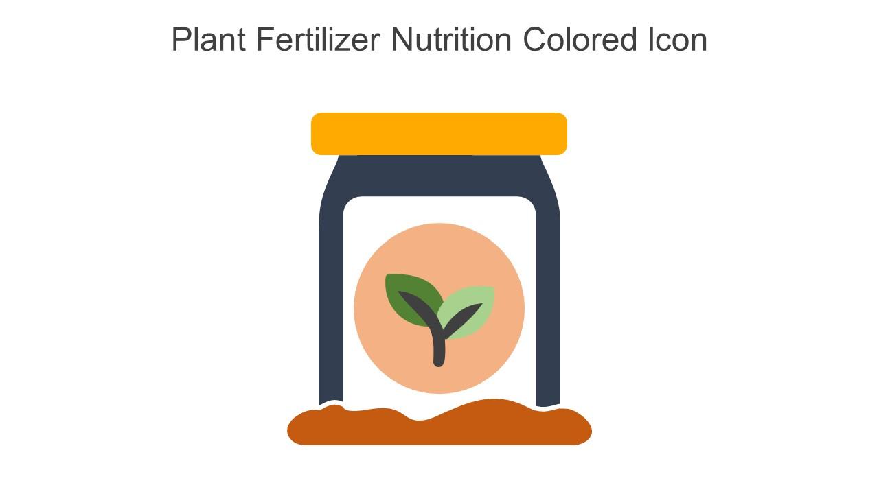 Plant Fertilizer Nutrition Colored Icon In Powerpoint Pptx Png And Editable Eps Format