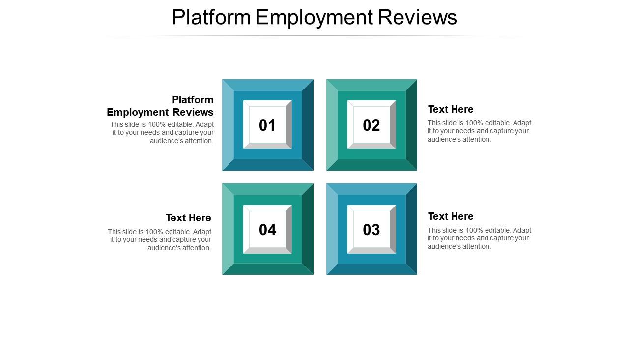 Platform employment reviews ppt powerpoint presentation icon slide portrait cpb Slide01