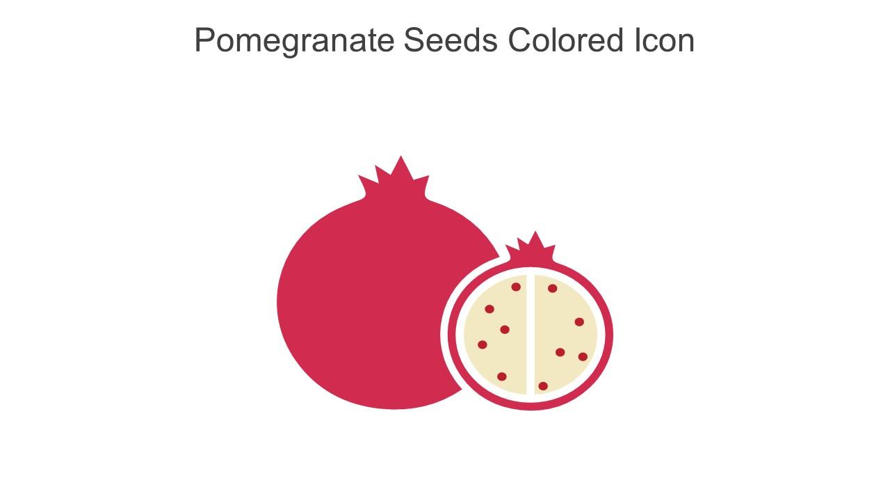Pomegranate Seeds Colored Icon In Powerpoint Pptx Png And Editable Eps Format Slide01