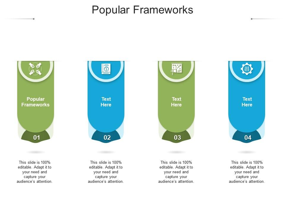 Popular frameworks ppt powerpoint presentation icon graphics cpb Slide01