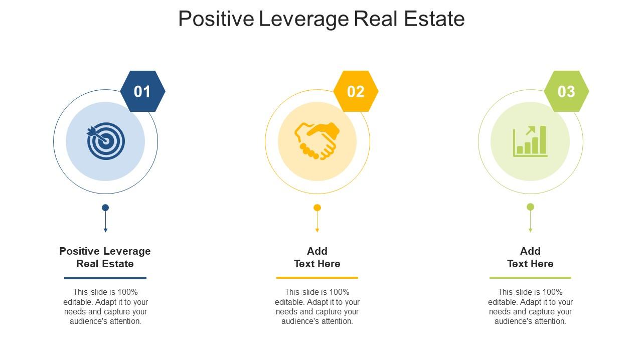 Positive Leverage Real Estate Ppt Powerpoint Presentation Icon Infographic Template Cpb Slide01