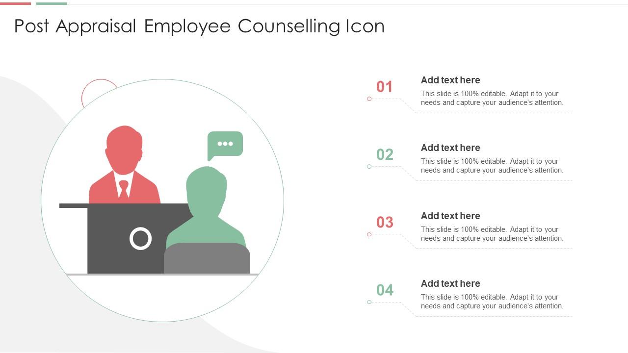 Post Appraisal Employee Counselling Icon Slide01