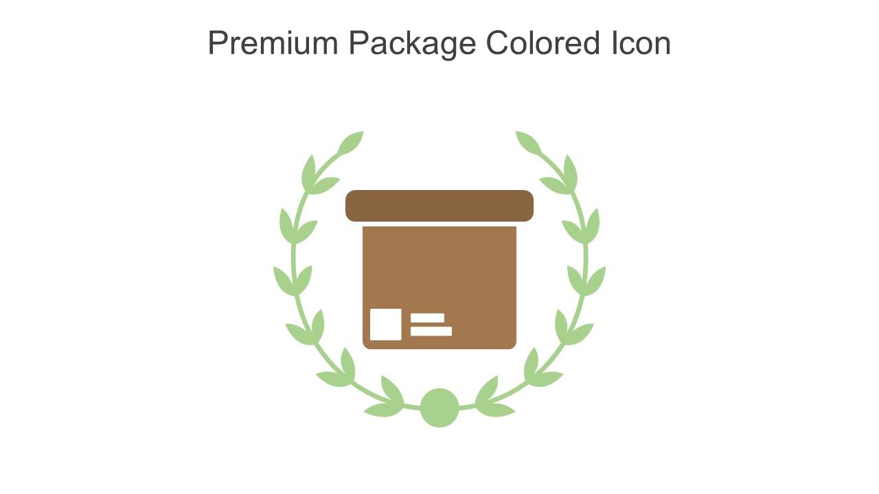 Premium Package Colored Icon In Powerpoint Pptx Png And Editable Eps Format Slide01
