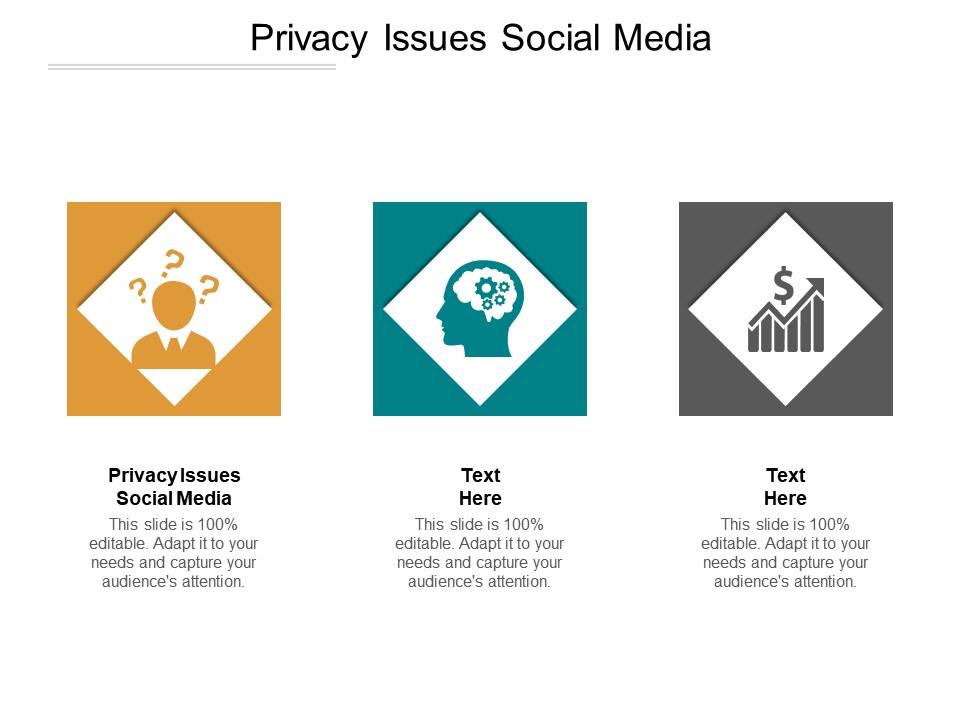 Privacy issues social media ppt powerpoint presentation icon picture cpb Slide01