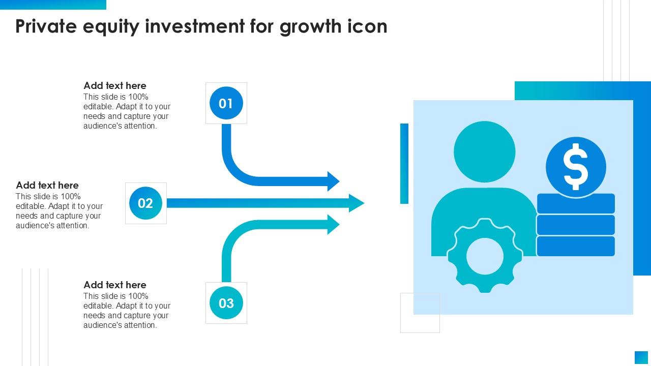 Private Equity Investment For Growth Icon Ppt Sample