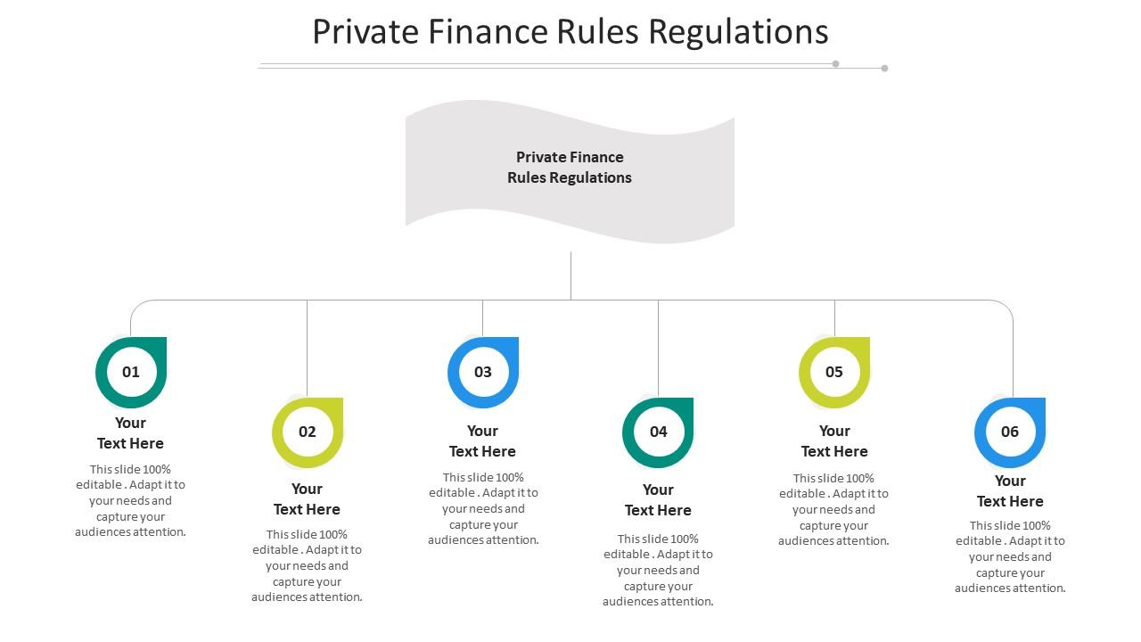 Private finance rules regulations ppt powerpoint presentation icon format cpb Slide01