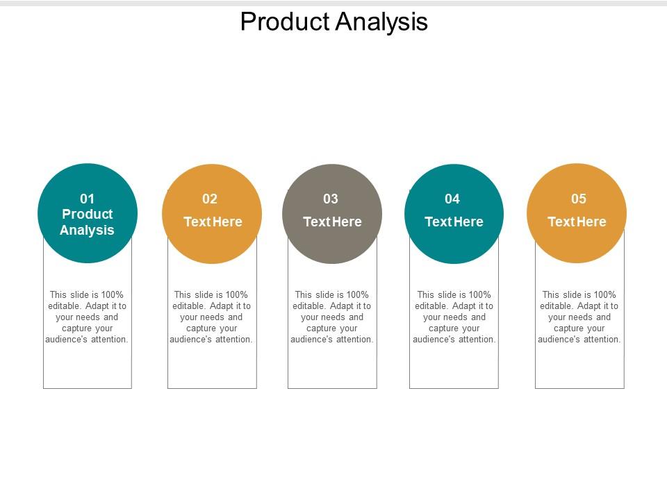 Product analysis ppt powerpoint presentation icon graphics cpb Slide01