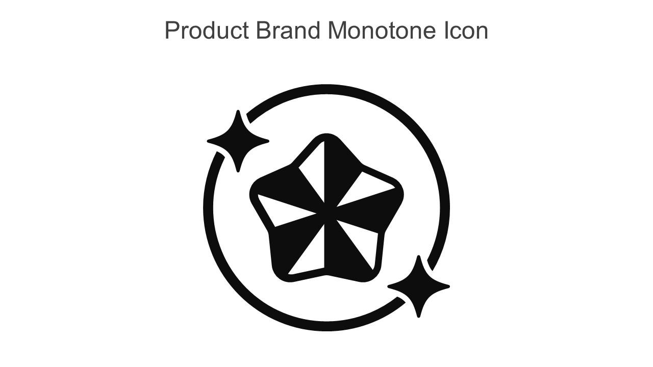 Product Brand Monotone Icon In Powerpoint Pptx Png And Editable Eps Format Slide01