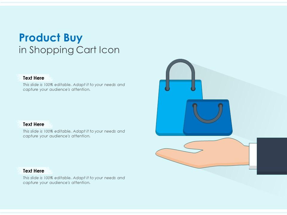 Product buy in shopping cart icon Slide01