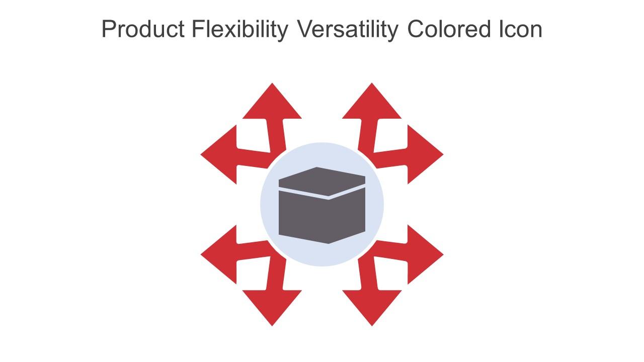 Product Flexibility Versatility Colored Icon In Powerpoint Pptx Png And Editable Eps Format