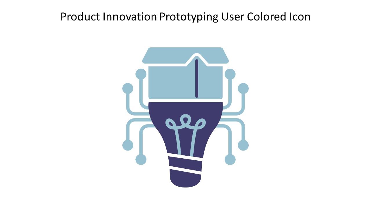 Product Innovation Prototyping User Colored Icon In Powerpoint Pptx Png And Editable Eps Format