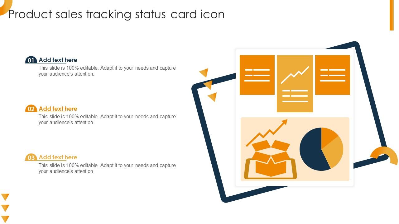 Product Sales Tracking Status Card Icon Slide01