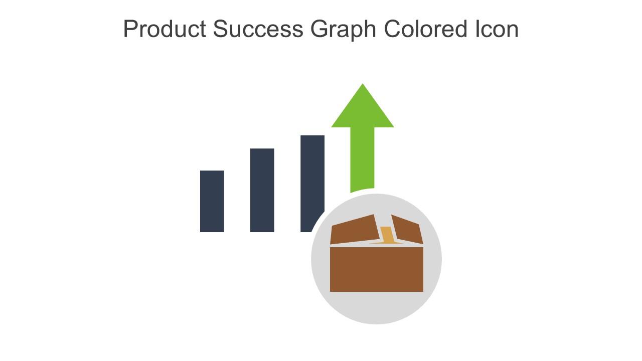 Product Success Graph Colored Icon In Powerpoint Pptx Png And Editable Eps Format Slide01