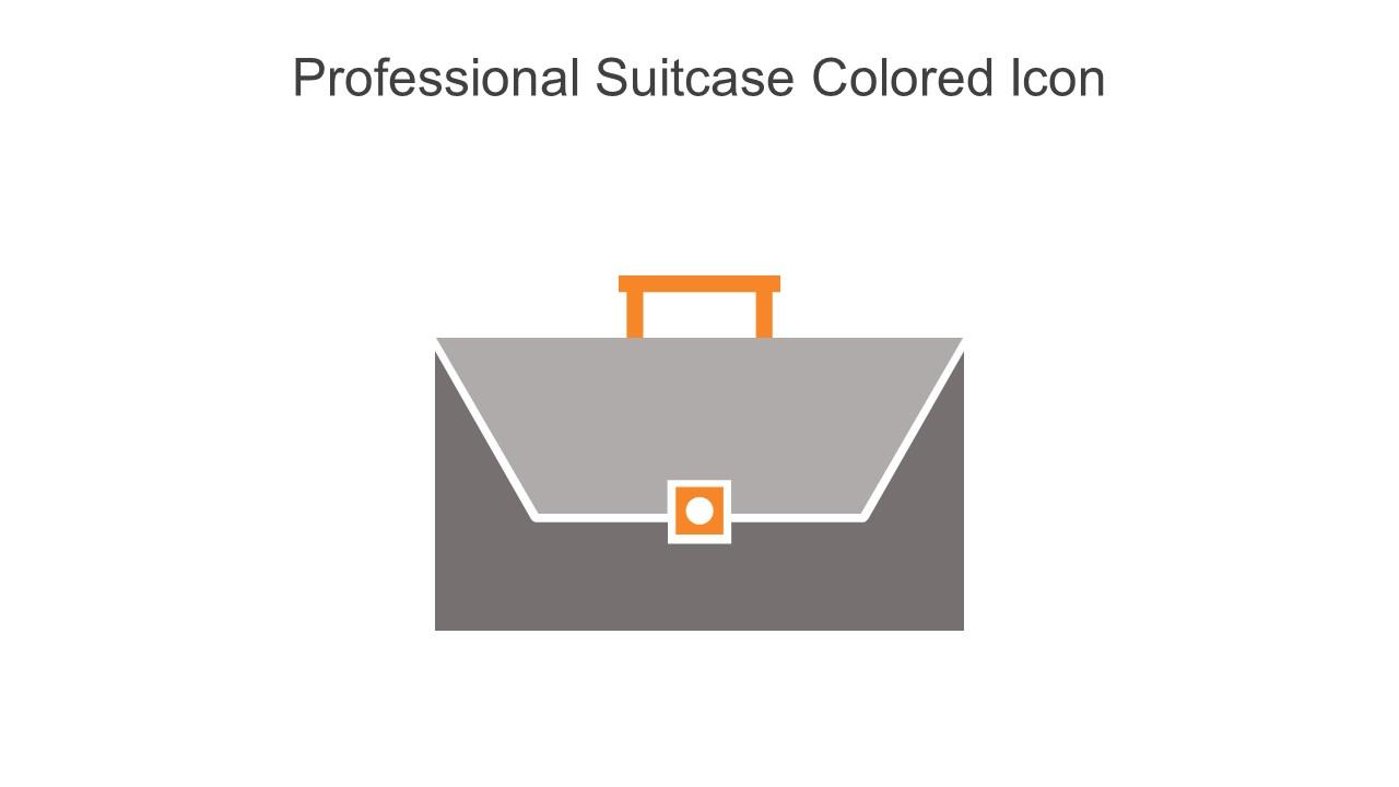 Professional Suitcase Colored Icon In Powerpoint Pptx Png And Editable Eps Format Slide01