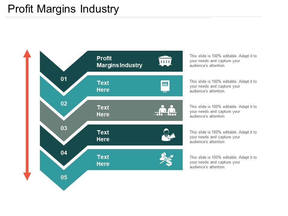 Profit margins industry ppt powerpoint presentation icon design inspiration cpb Slide01
