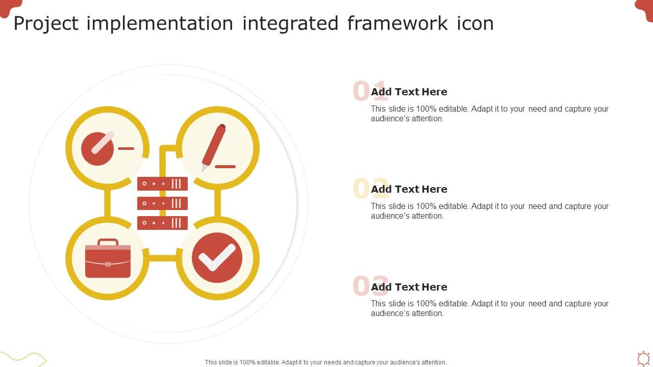 Project Implementation Integrated Framework Icon Slide01