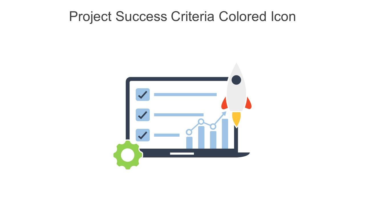 Project Success Criteria Colored Icon In Powerpoint Pptx Png And Editable Eps Format