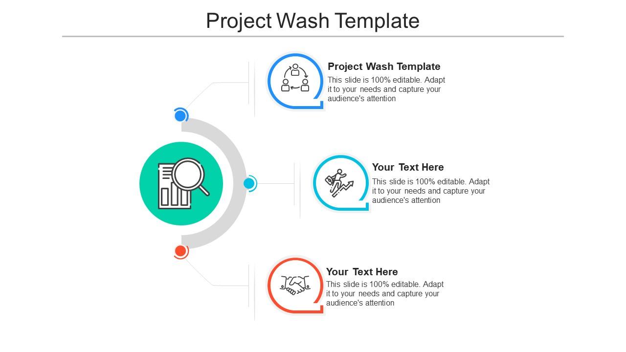Project wash template ppt powerpoint presentation icon styles cpb Slide01