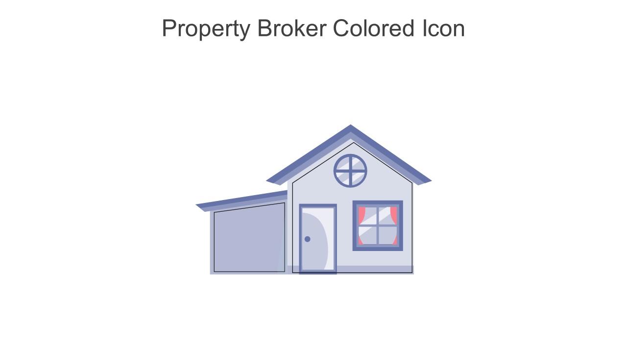 Property Broker Colored Icon In Powerpoint Pptx Png And Editable Eps Format