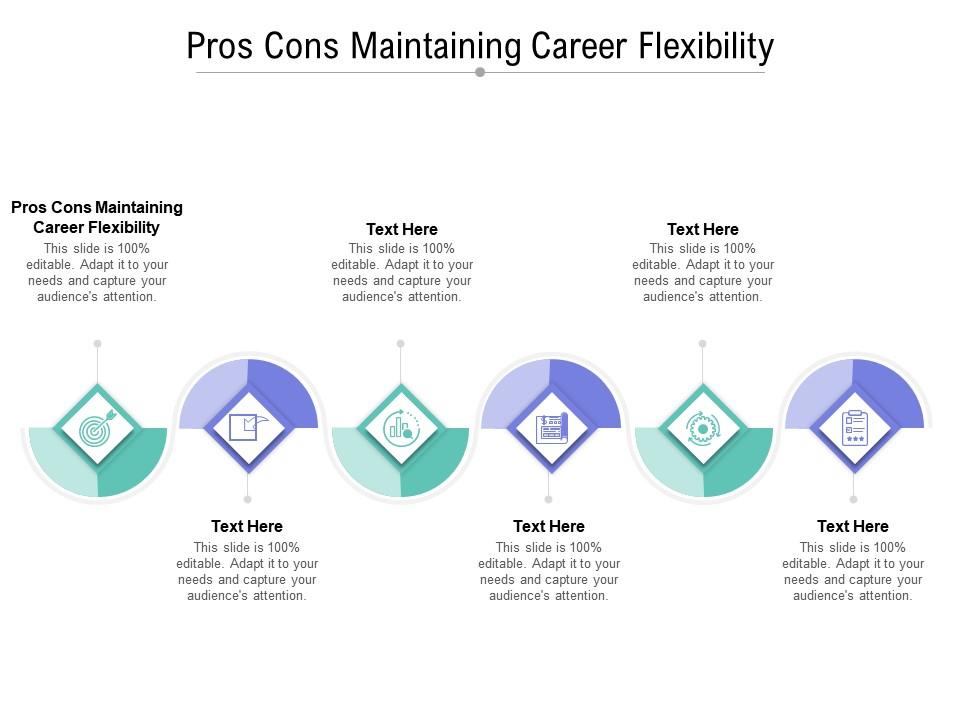 Pros cons maintaining career flexibility ppt powerpoint presentation inspiration icons cpb Slide01
