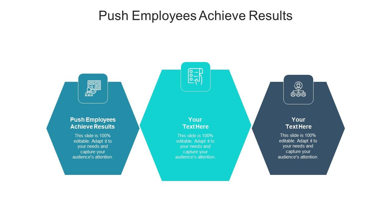 Push employees achieve results ppt powerpoint presentation icon introduction cpb Slide01