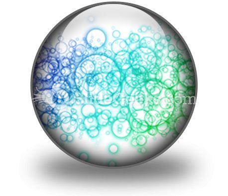 Abstract circles powerpoint icon c Slide01