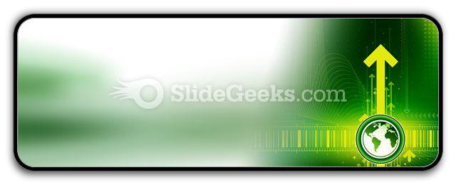 Arrows and world map powerpoint icon r Slide01