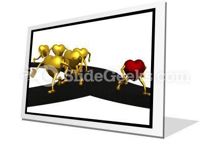 Choice of a direction powerpoint icon f Slide01
