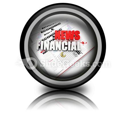 News financial powerpoint icon cc Slide01