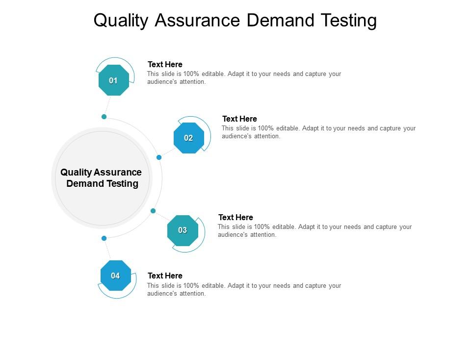 Quality assurance demand testing ppt powerpoint presentation model icon cpb Slide01